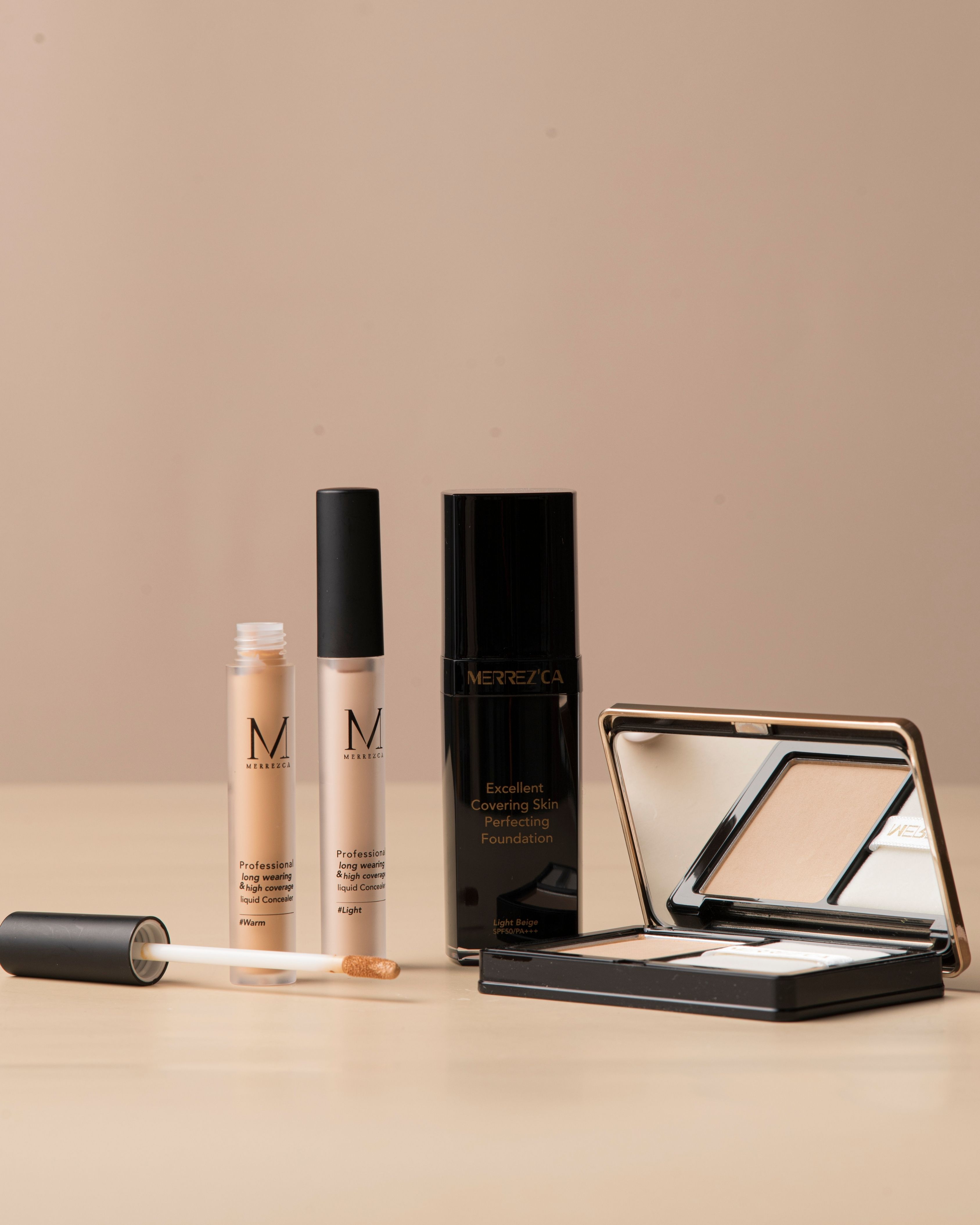 Merrezca Professional Long Wearing & High Coverage Liquid Concealer 